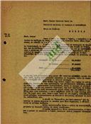 Ofício ao INTP - Relatório e Contas da Gerência de 1944