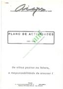 Plano de Actividades 1992-1994