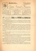 Boletim do Grémio Nacional das Farmácias - número 111 - Novembro de 1959