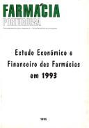Estudo Económico e Financeiro das Farmácias em 1993