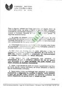 Esclarecimento acerca de supostas poupanças por parte da CNLCS