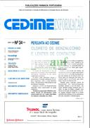 Boletim Cedime Informação - Nº 34 - Março e Abril 1996