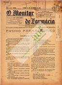 O Monitor de Farmácia - Ano II (2ª Série) - Nº 33