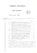 Boletim Informativo Farmácia Portuguesa - número 2 - Junho e Julho 1976
