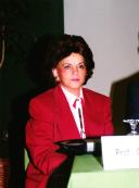 Professora Odette Ferreira em evento